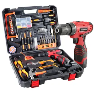 metdark 21V Powerful Brushless Motor, 319 In-lb Torque, 0-1350RMP Variable Speed, 10MM 3/8'' Keyless Chuck, 25+1 Clutch, 1.5Ah Li-Ion Battery & Charger for Home Tool Kit