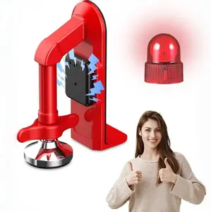 Women Portable Alarm Door Stopper for Additional Safety in Hotel,Apartment and Bedroom,Removable Bottom Door Jammer Device,Anti Theft Extra Security Lock Kit for Travel No Drill Door Stoppers Security for Home, Apartment, Office, Hotel