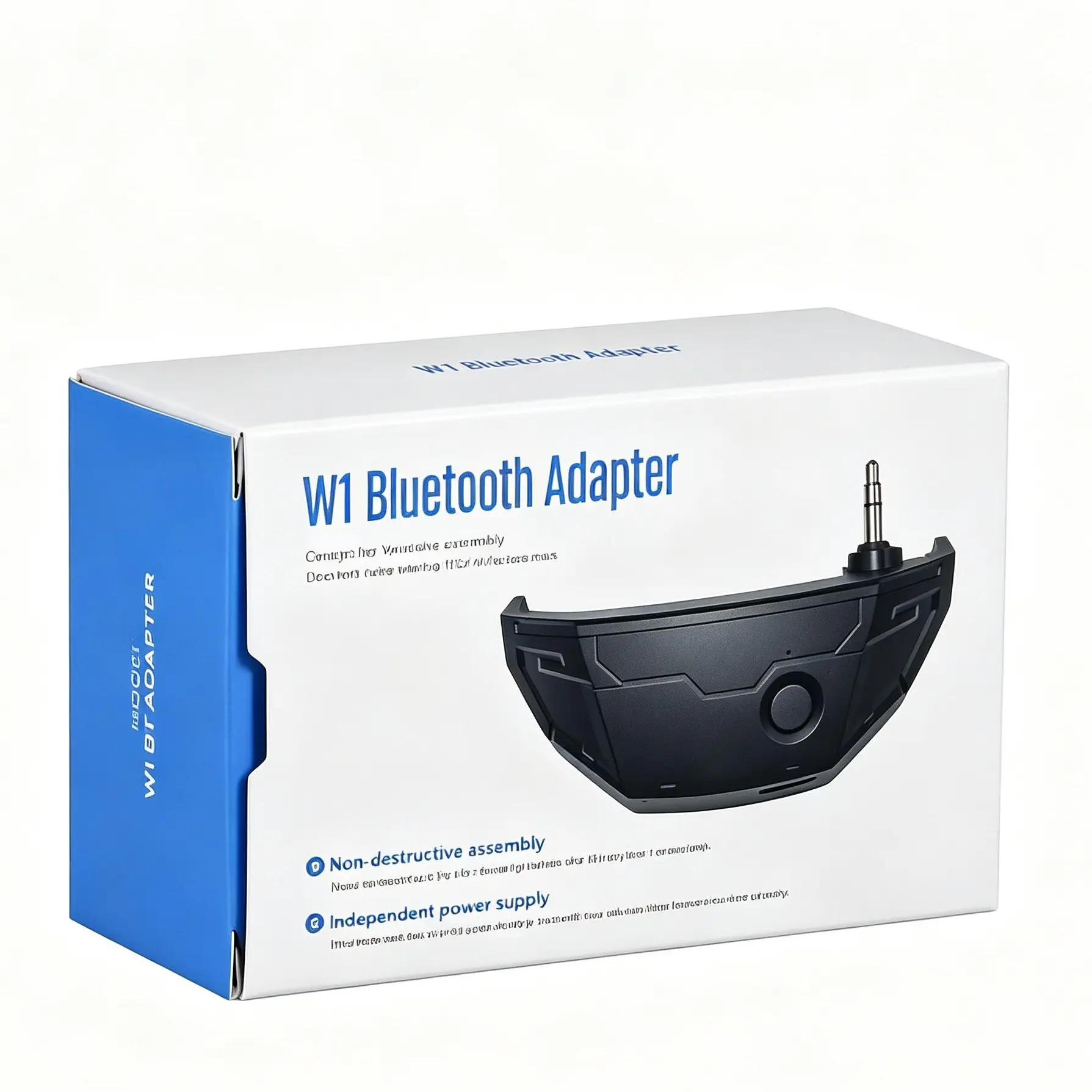 QINS Bluetooth Adapter - ABS Material Bluetooth Signal Receiver for Walker's Razors W1 Headphones & Howard Lei, Outdoor Safe Audio Accessory for Music MOD