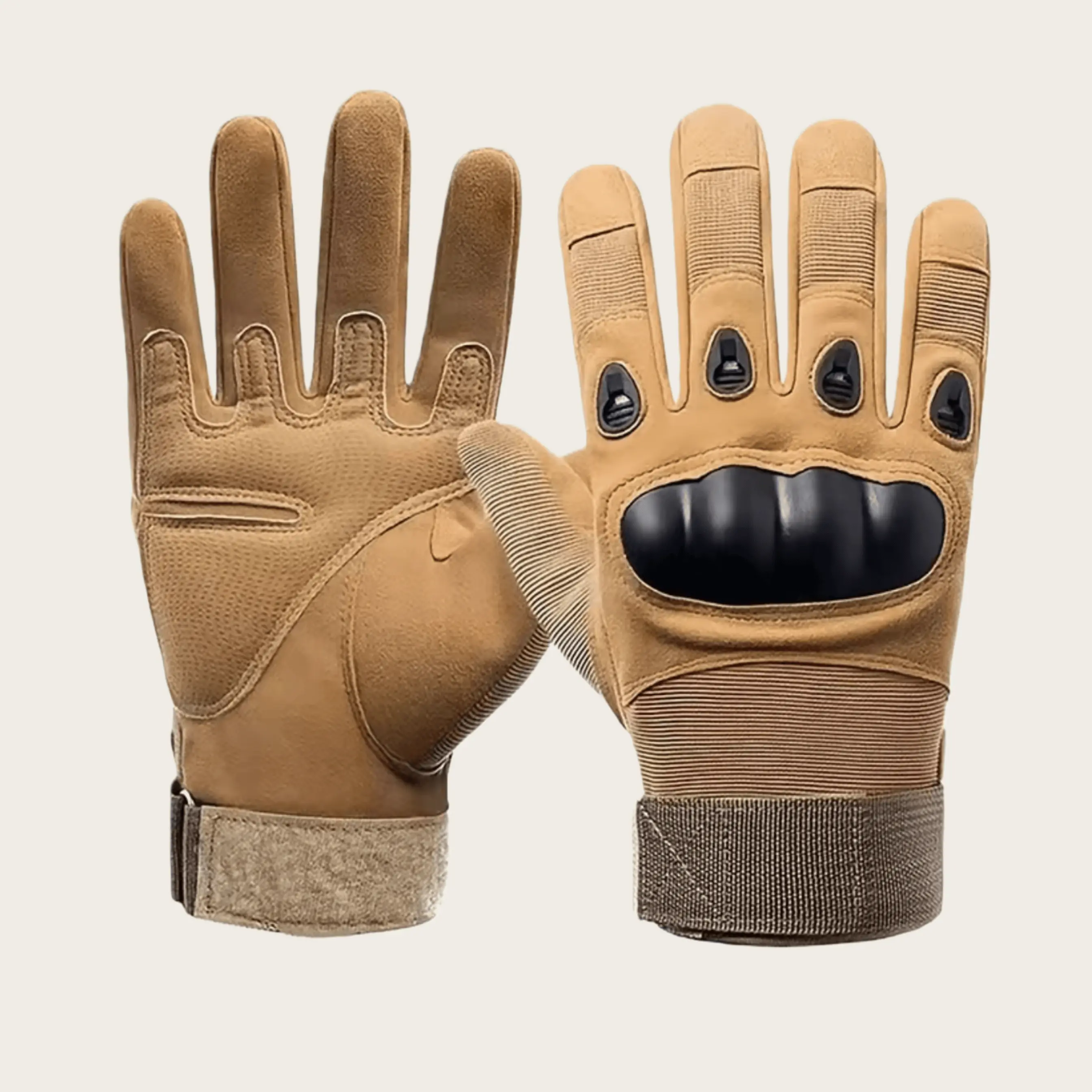 Tactical Gloves Full Finger Hard Knuckle Gloves Outdoor Military Combat Gloves Motorcycle Riding Hiking Hunting Airsoft Work Protective Gloves for Men