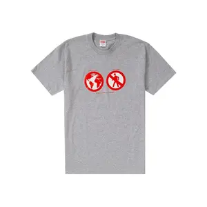 Supreme Men's Save The Planet Tee Heather Grey, from StockX
