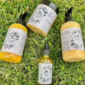 Bellaza Natural Carrot & Coconut Repair Hair Treatment - Organic Formula for Deep Conditioning & Hair Repair