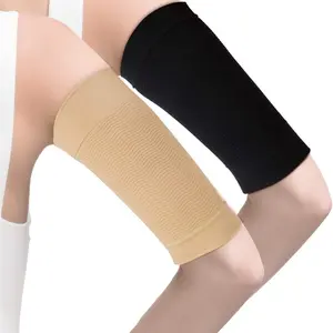 4 Pack Arm Sleeve for Women Upper Flabby Arm Sleeve for Sun Protection, Black & Nude