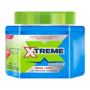 Xtreme Pro-Expert 10x Hold factor Hair Gel +24H Xtreme Control 35.27 oz (1kg)