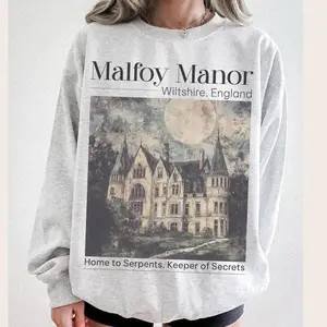 Dramione Manacled Sweatshirt, Dramione draconian merch Manacled fanfiction crewneck, The Auction book Isolation fanfic gift Cotton Green