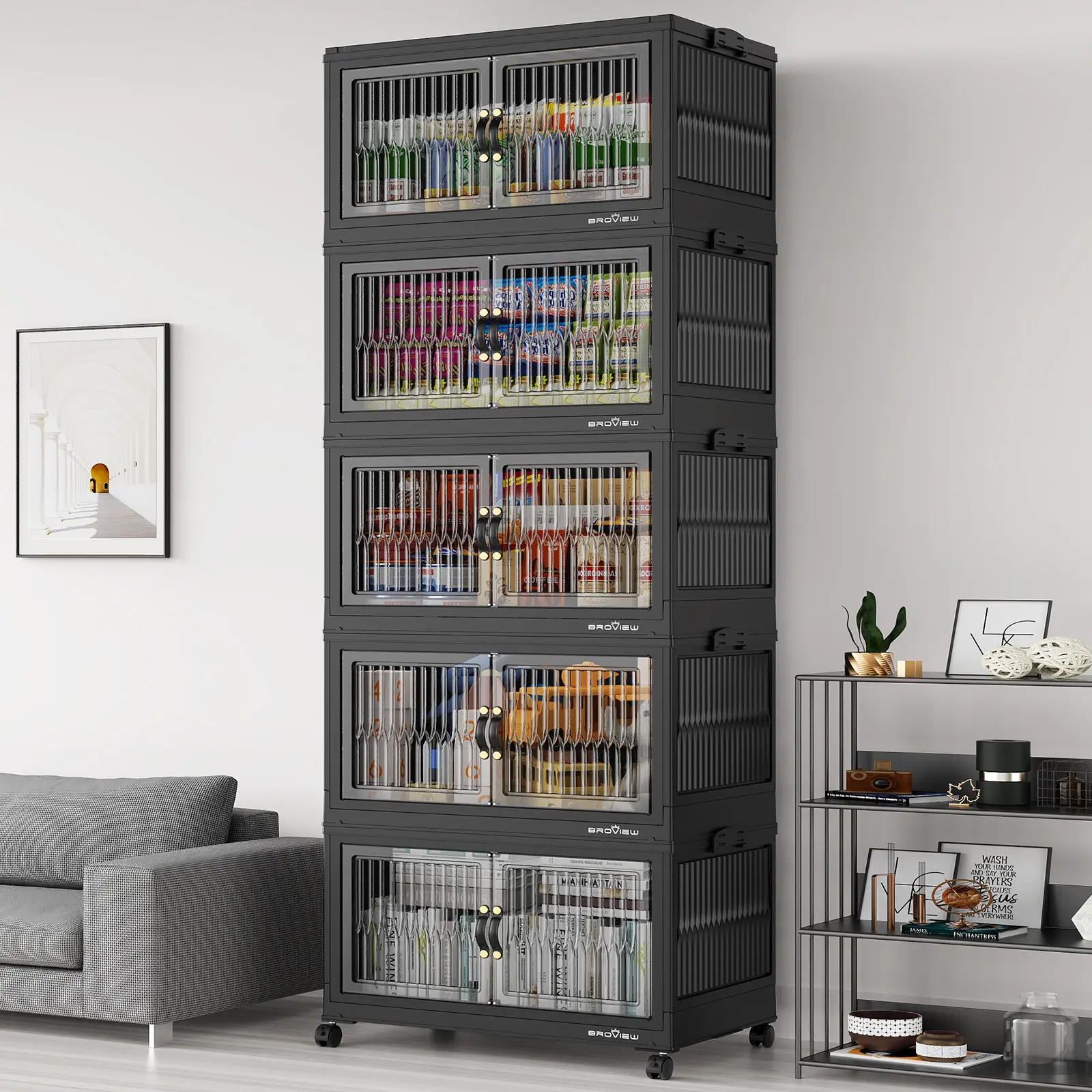 Black 600Qt-5Pack