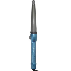 CONAIR BNT125TB BLUE CURLING IRON 1 1/4" TAPERED BABYLISS