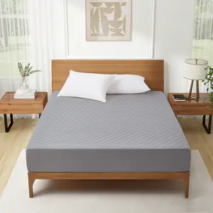 PEACENEST Waterproof Quilted Mattress Protector - Durable, Breathable All-Season Mattress Cover for Twin XL, Full, Queen, King Sizes, Easy to Use