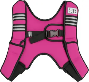 Body Rock | 6 lb, 8lb Weighted Vests | Home, Gym, Outdoor Exercise | Training Vest | Add Resistance, Burn More Calories