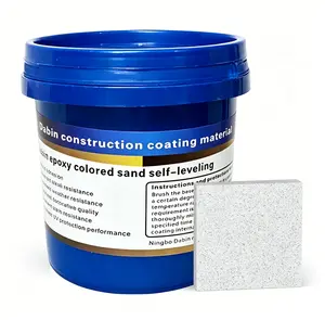 Epoxy Glossy Floor Paint Minor Area Repair Epoxy Resin Floor Paint Large Scale Flatlaying Epoxy Colored Sand Floor Paint