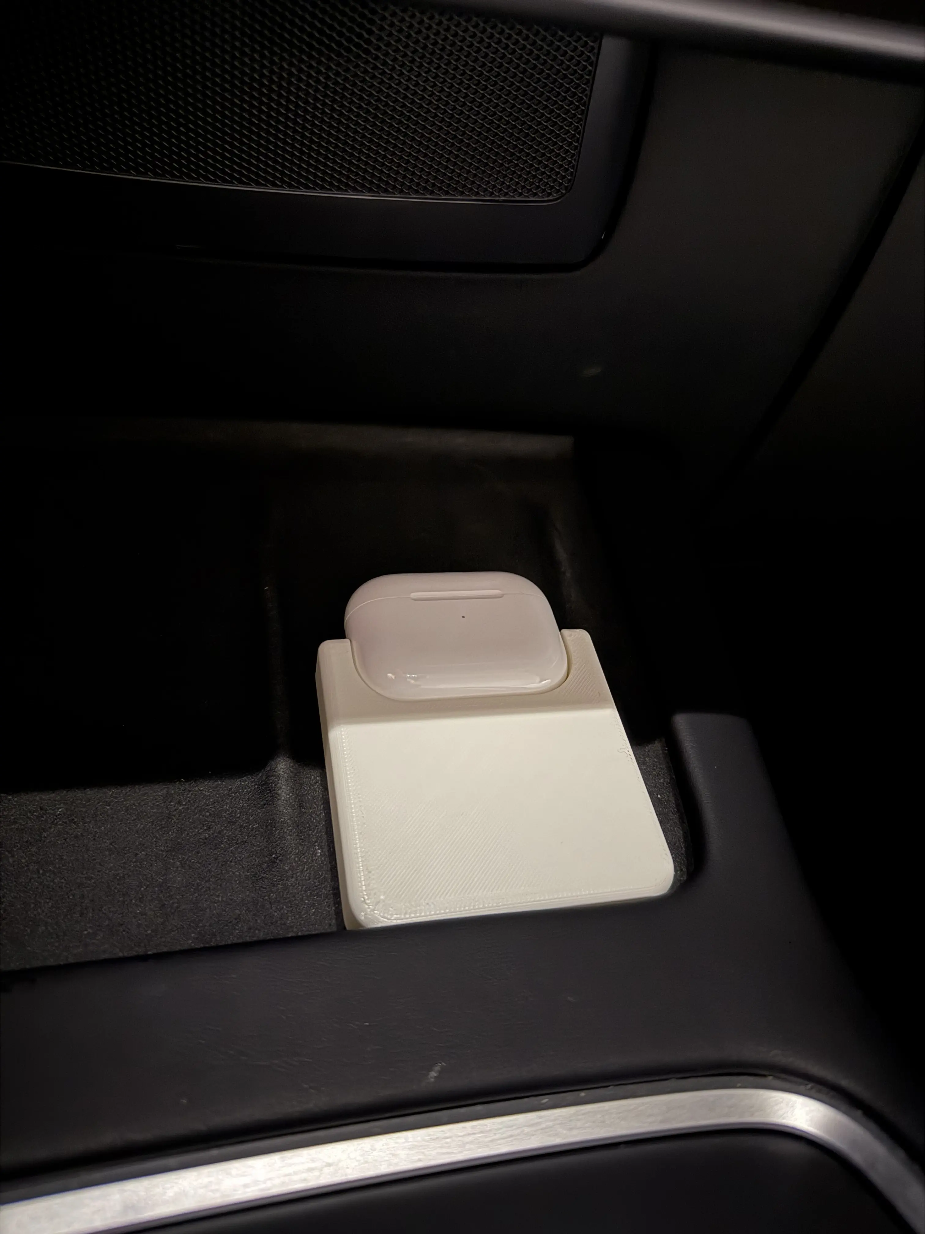 AirPods Pro 2/3 Holder for Tesla Model S/3/Y Perfect Fit Secure Storage Easy Install Essential Accessory