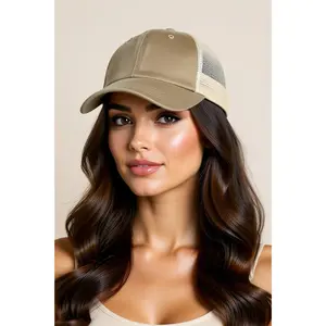 Classic Cotton Baseball Cap with Mesh Back