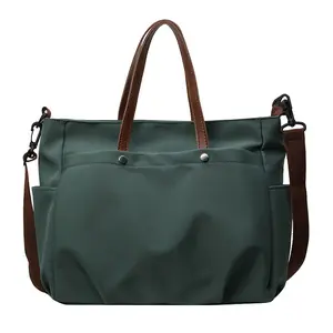 Nylon Fashionable Versatile Casual Minimalist Work Bag for Women Stylish Office Tote Lightweight Solid Color Purse Adjustable New Fashion Multifunctional Large Capacity Crossbody Bag Practical Shoulder Strap Trendy Bag Tote Bag with Strap Handbag Woman