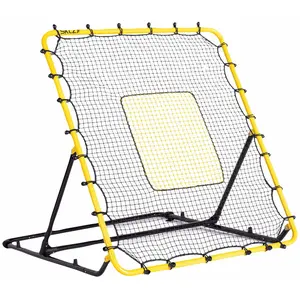 SKLZ Baseball/Softball Fielding Trainer with Steel Frame, Adjustable Angles for Realistic Fly Balls and Grounders Practice