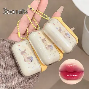 Three-Pack Dazzling Velvet Matte Lip Cream Set, Long-Lasting Moisturizing Lip Gloss for Brightening Your Smile, Ideal for Daily Wear