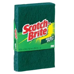 Scotch-Brite Heavy Duty Scour Pad Green 3 Pk 223 Pack Of 24