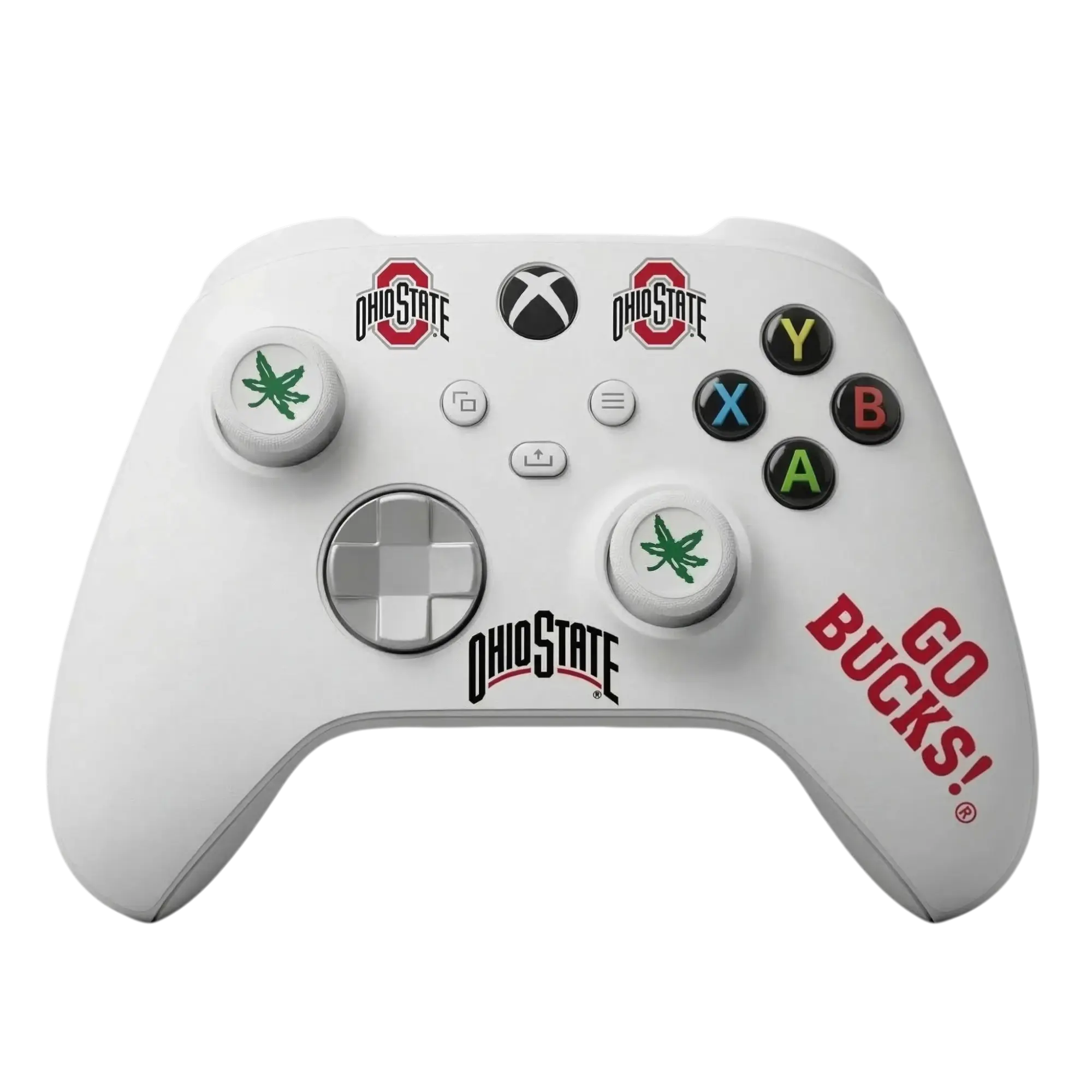 VarsityGripz Ohio State Controller Bundle compatible for Xbox ️ Official Scarlet Grip Cover for Buckeye Gamers Silicone Protection cover & Elite Performance