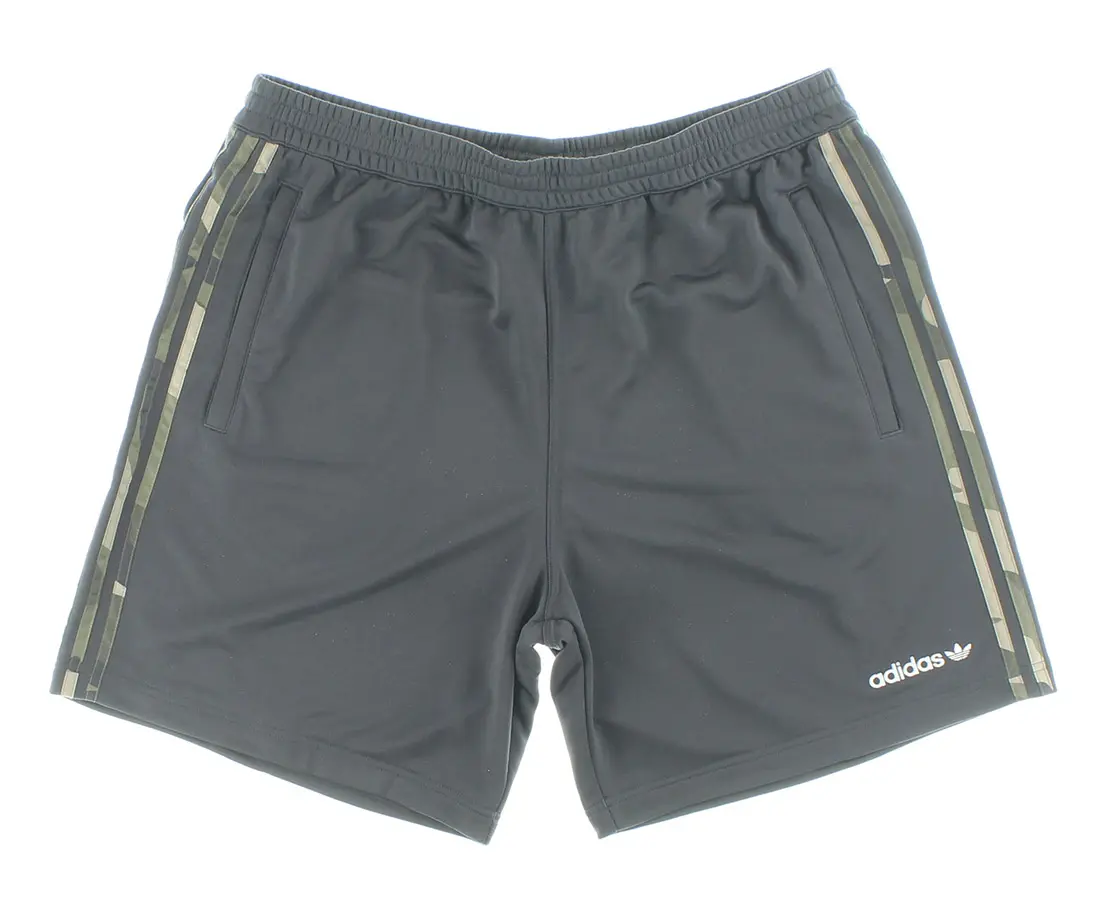 Adidas Originals Men's Camo 3-Stripes Activewear Shorts, Camouflage Athletic Bottoms for Casual Workouts, Camouflage Athletic Shorts