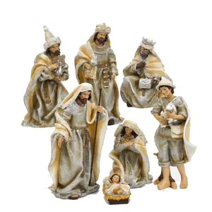 7 Piece Nativity Figurine Set