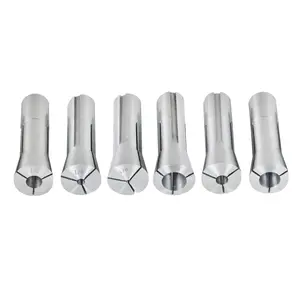 R8 Precision Collets Set, 6-Piece Mill Chuck Holder Tool Kit with Sizes from 1/8-Inch to 3/4-Inch