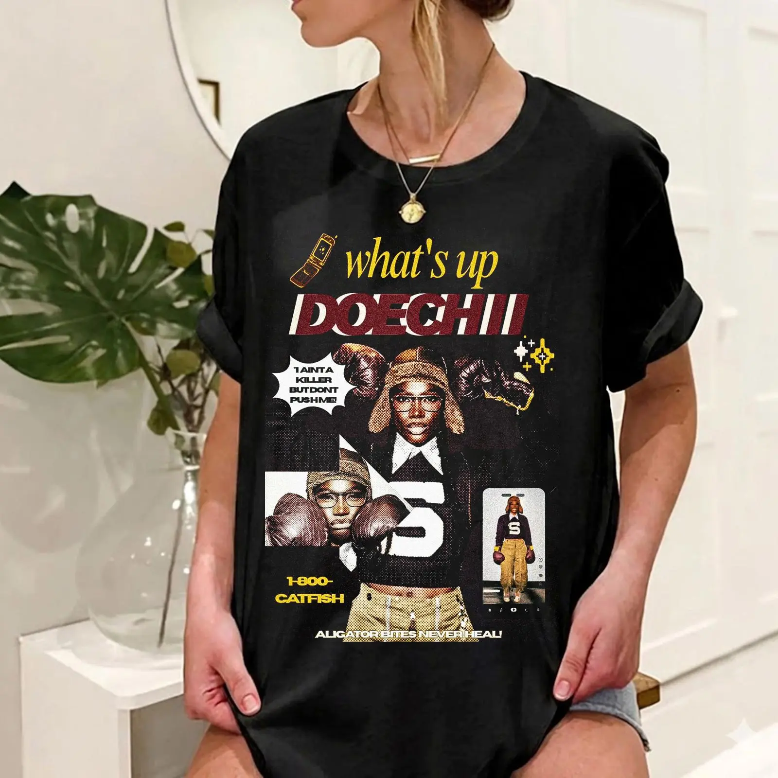Doechii Bold Streetwear Graphic Gift For Fans T Shirt QM13802