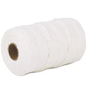 Cotton Butchers Twine String 500 Feet 2mm Twine for Cooking Food Safe Crafts Bakers Kitchen Butcher Gift Wrapping Gardening Crocheting Knitting