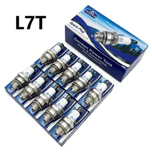 10 Pcs Spark Plug Replacement for Gasoline Garden Machinery Engine Brush Cutter Chainsaw Engine Parts