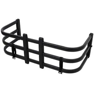 Truck Bed Extender, Aluminum Retractable Tailgate Extender,49.25"-65" Adjustable Length,Black