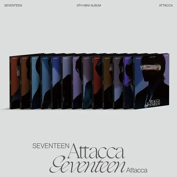 SEVENTEEN – Attacca [Carat Ver.] | Official K-Pop CD Album | Random Member Version | Hardcover Binder + 20 Photo Booklet + 4 Random Selfie Photocards + Lyric Book | Rock with you.