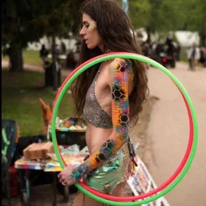 UV Glow PolyPro Hula Hoop