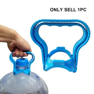 1 Pack Ergonomic Water Jug Grip,5 Gallon Water Jug Handle,Ergonomic,Heavy Duty,Durable Build,Anti-Slip,Energy Saving,Water Bottle Carrier Lifter,Easy Carry Water Jug,Saving Effort Water Bottle Handle,Home/Office/Factory Use