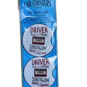 Car coaster supernatural | stocking stuffer |