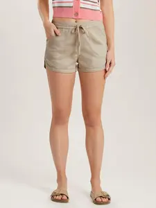 Maribeth Sateen Pull-On Short