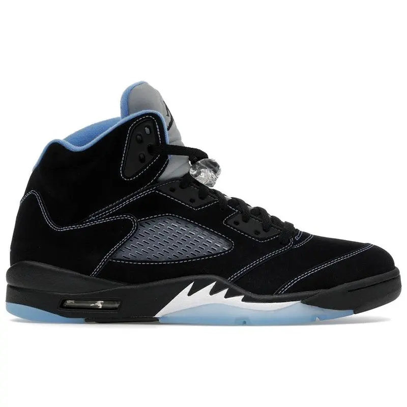 Jordan Men's 5 Retro Black University Blue (2026) Shoes, from StockX