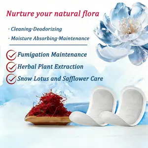 Herbal Snow Lotus Steam Care – 8 Botanical Extracts, Gentle Daily Care, pH Balanced & Long-Lasting Freshness（9 Pcs ）
