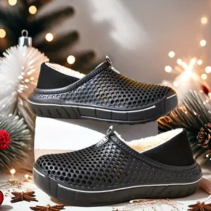 Winter Clogs - Easy to Put On and Take Off, Protective Closed Toe, Super Soft Sole, Fuzzy Lining - Perfect for Outdoor Sports Enthusiasts and Gardeners, Wear in Autumn and Winter