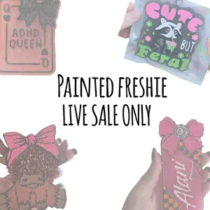 Painted Car Freshie LIVE SALE
