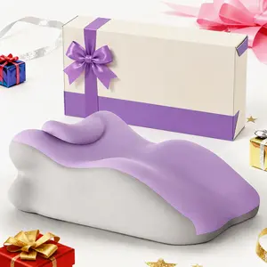 Memory Foam Pillow, Ergonomic Design, Supports Neck, Back, Leg Areas, Compatible with Face-Down Reading pillow, Comfortable and Soft Fabric, Removable, Suitable for Home, Bed, Sofa, Living Room Scenarios#Summervibes