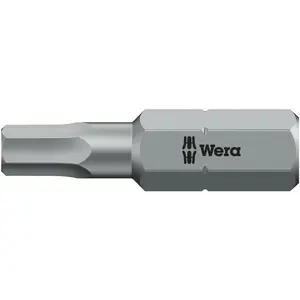 WERA 05135069001 840/1 HEX-PLUS SW 9/64" BITS FOR HEX SOCKET SCREWS