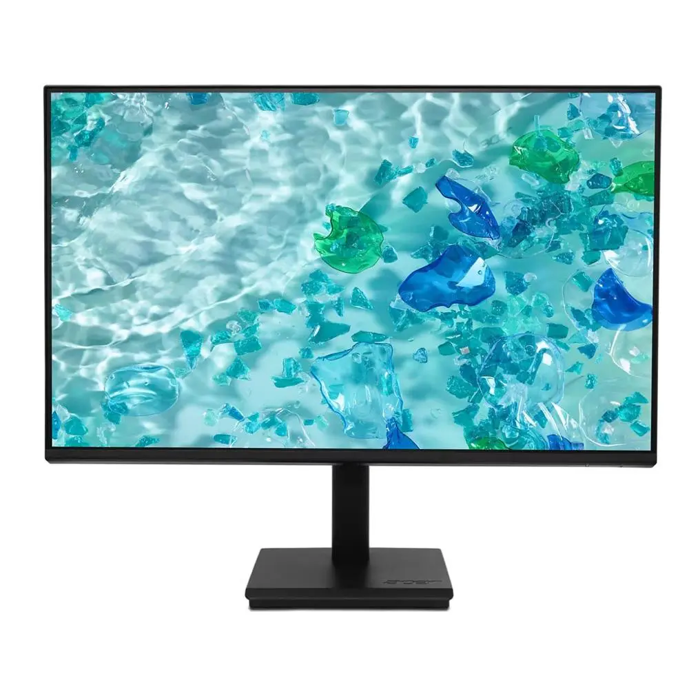 Acer Vero V7 V247 Gbmipx 24" FHD IPS Flat Screen Monitor - Black, 120Hz Fast Refresh, 16.7M Colors, 1500:1 Contrast Ratio, 178° Vertical and Horizontal Viewing Angles, 0.275 mm Pixel Pitch, Vivid Colors, 16.7 Million Colors