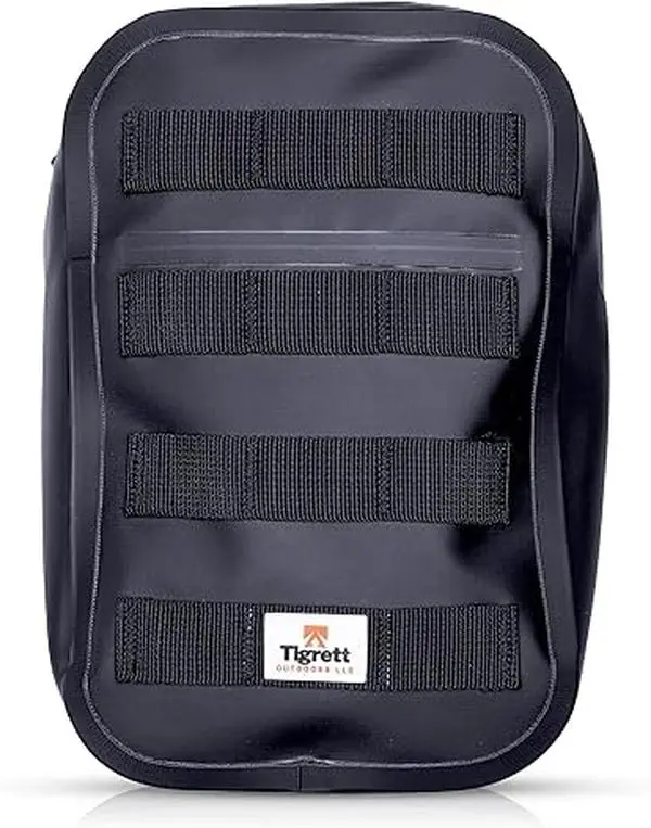 Tigrett Outdoors Dry Shield MOLLE Faraday Bag – Signal Blocking, Waterproof & Submersible Tactical Bag with RF Shielding. Molle Pouches, Molle Radio Pouch, Admin Pouch MOLLE for Electronic Security