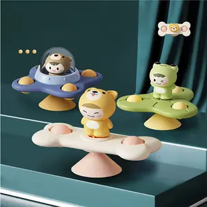 Baby Bath Toy Suction Cup Rotating Toy, Sensory Play for 1-3 Year Olds, Travel Must-Have, Birthday Gift, Christmas & Halloween Present