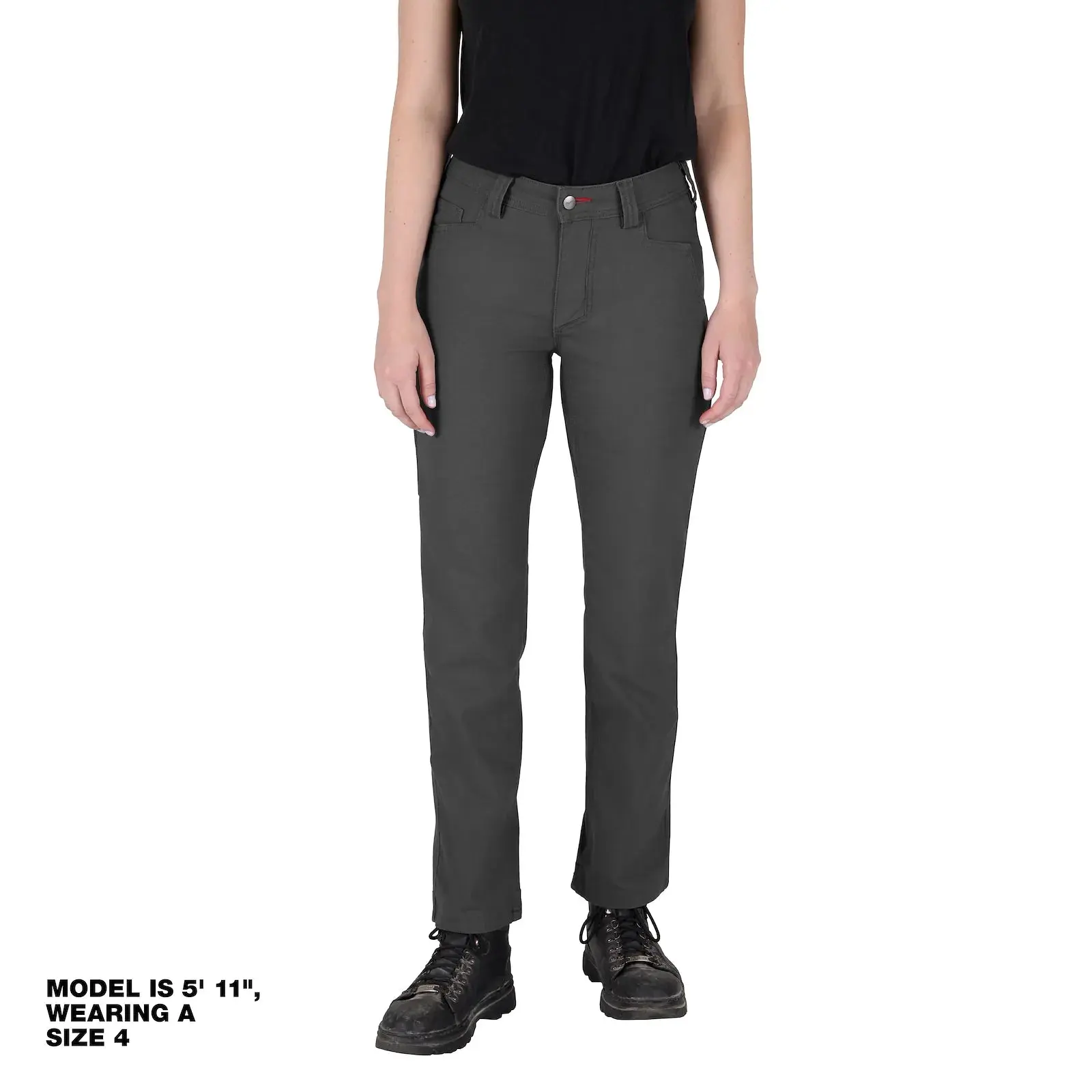 Milwaukee F650 Women's Work Pants, Workwear, Belt, Everyday, Fabric, Fit, Straight