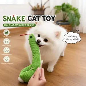 Cat Boredom? This Snake Toy Keeps Your Kitty Busy For Hours! Interactive Kitten Wand