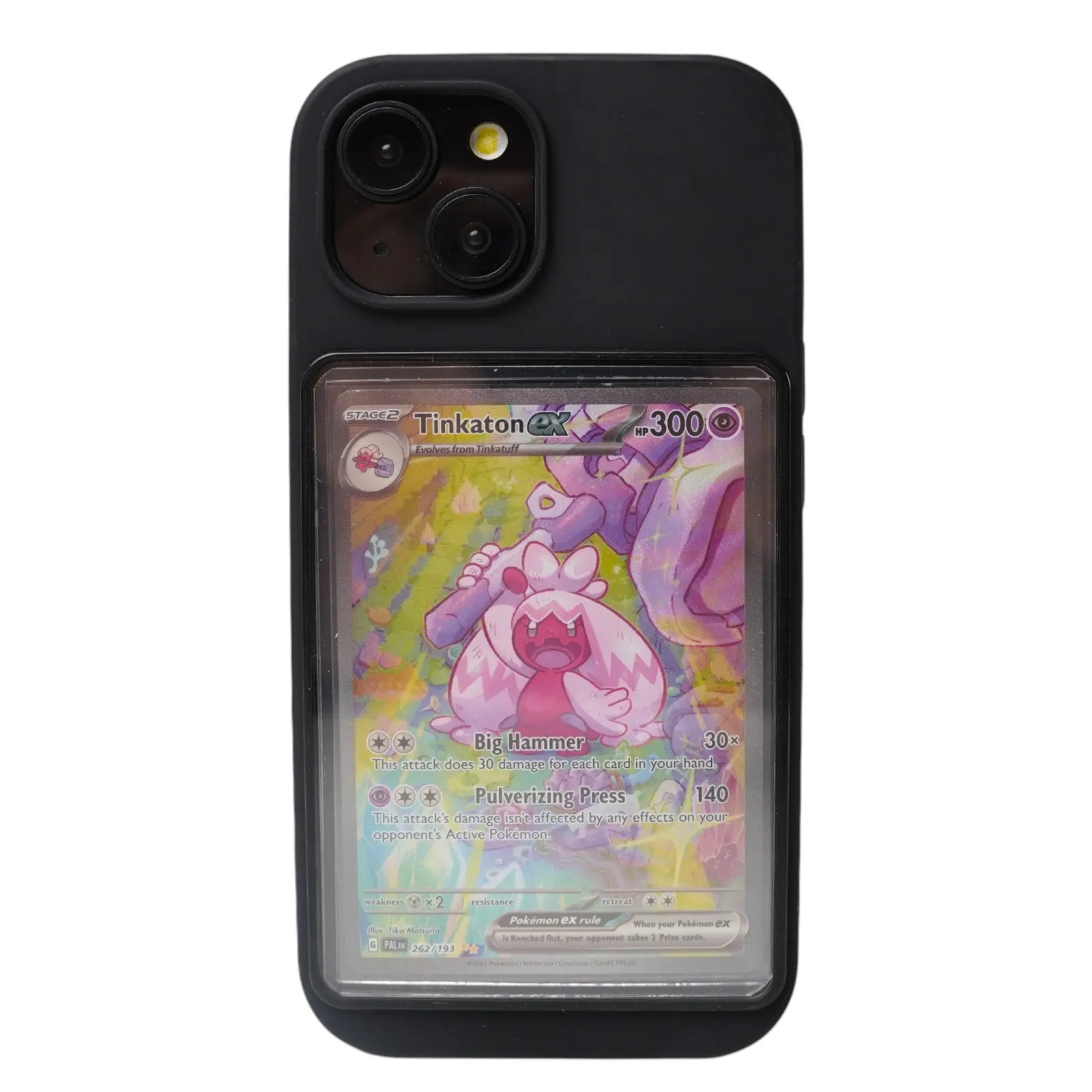 Gen 1+ Showcased iPhone 15, The Trading Card Phone Case