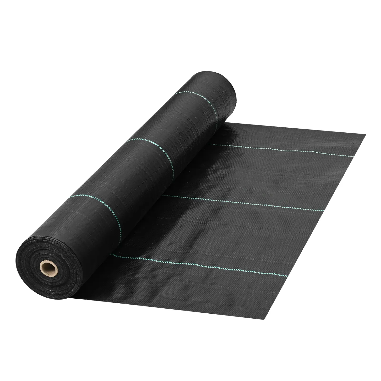 【summerfinds】VEVOR Garden Weed Barrier Fabric, 5.8 OZ Heavy Duty Landscape Fabric, 4ft x 100ft Weed Block Control for Garden Ground Cover, Woven Geotextile Fabric for Landscaping, Gardening, Underlayment, Black