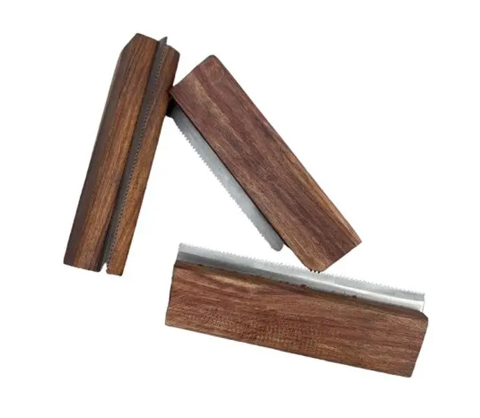 Horse Brushes For Grooming Wood Handle Stainless Steel Teeth Horse Brush