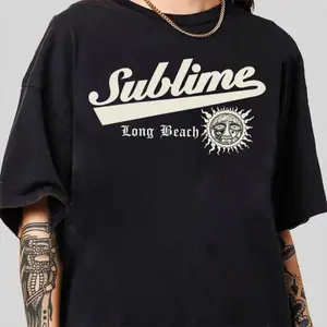Sublime Long Beach Vintage T-Shirt 90’s Y2k Alstyle, shirt crewneck vintage graphic tees, Casual Outfit, Menswear, Womenswear, Streetwear