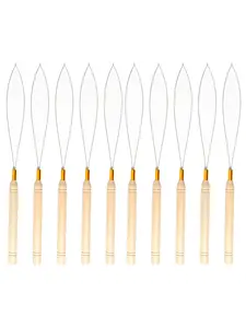 10PC Wig Beader Threader Tool Hair Extension Beading Tool Wig Stringing Device For Wig Installation