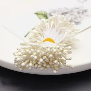 1 Bundle/260 Pieces, Multiple Color Options, Artificial Flower Core, DIY Hair Accessories, Handmade Floral Decorations, Artificial Flower Set